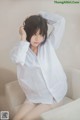 Coser @ 桜 桃 喵 Vol.072: 白 衬衫 散发 (49 photos) P15 No.86bf60 Image No. 69