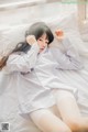 Coser @ 桜 桃 喵 Vol.072: 白 衬衫 散发 (49 photos) P17 No.81b402 Image No. 65