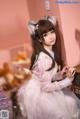 Coser@蠢沫沫 (chunmomo) Vol.043: 粉透明女仆 (34 photos) P33 No.70a1f4